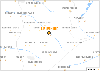 map of Levshino