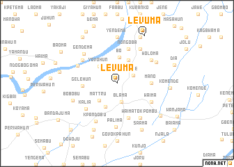 map of Levuma