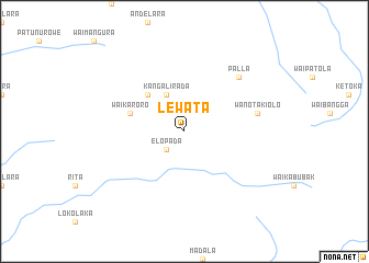 map of Lewata