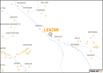 map of Lēwzha