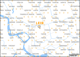 map of Lê Xa