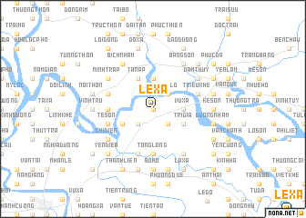 map of Lê Xá