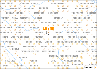 map of Léyan