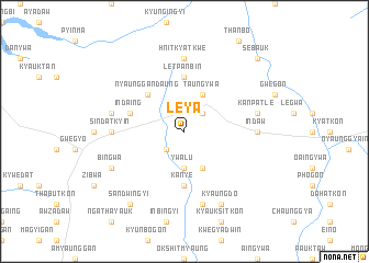 map of Leya