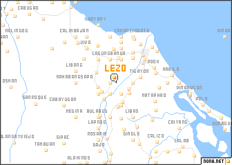 map of Lezo