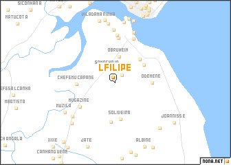 map of L. Filipe