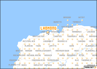 map of LʼHomond