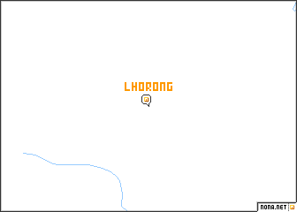 map of Lhorong