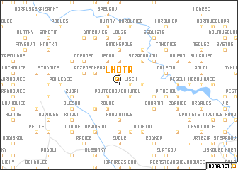 map of Lhota