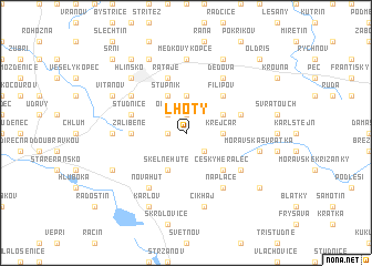 map of Lhoty