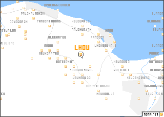 map of Lhou