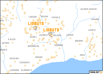 map of Liabuta