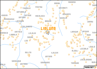 map of Lialura