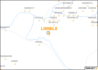 map of Liambila