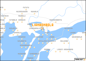 map of Liambombola