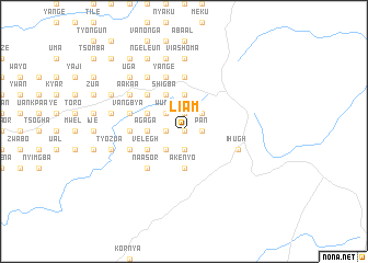 map of Liam