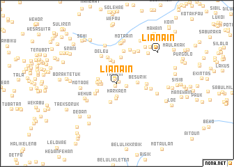 map of Lianain