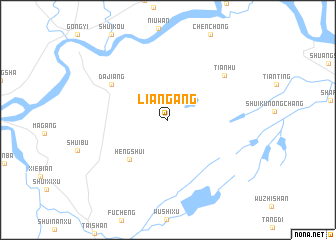 map of Liangang