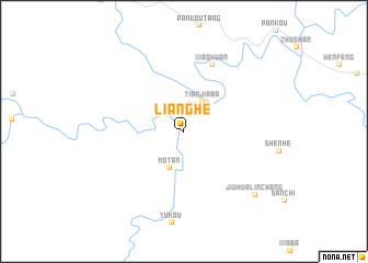map of Lianghe