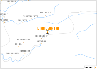 map of Liangjiatai