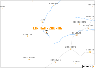 map of Liangjiazhuang