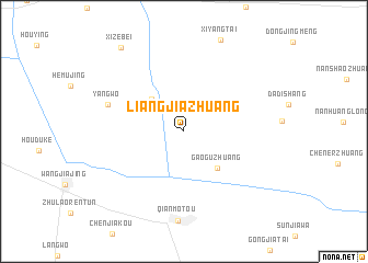 map of Liangjiazhuang