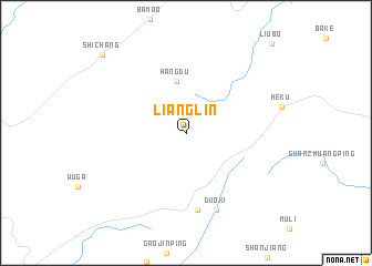 map of Lianglin
