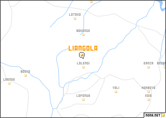 map of Liangola