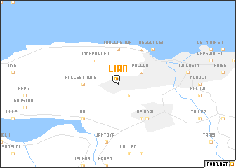 map of Lian