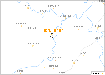 map of Liaojiacun