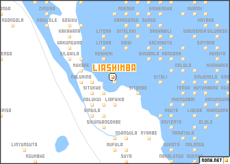 map of Liashimba