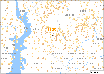 map of Liās