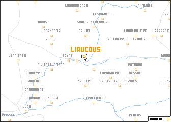 map of Liaucous