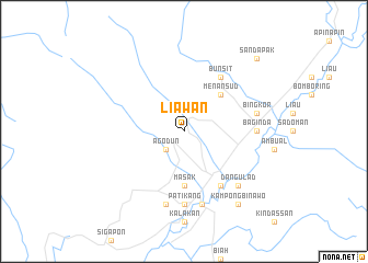 map of Liawan