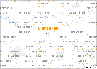 map of Libabokor