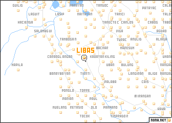 map of Libas