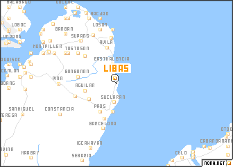 map of Libas