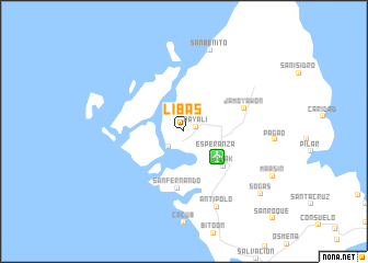 map of Libas