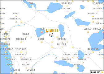 map of Libati