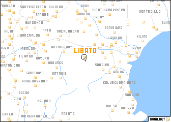 map of Libato