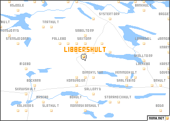 map of Libbershult