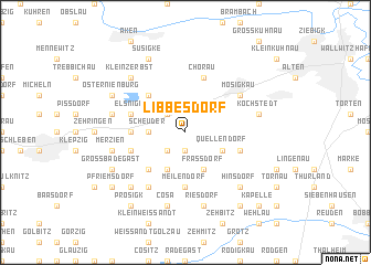map of Libbesdorf