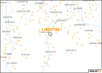 map of Libertad
