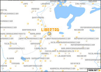 map of Libertad