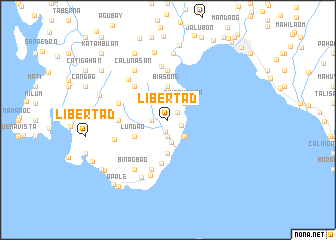 map of Libertad