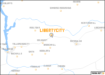 map of Liberty City