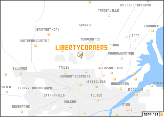 map of Liberty Corners