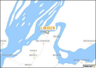 map of Libinza