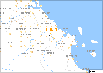 map of Libjo