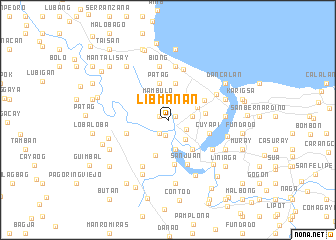 map of Libmanan